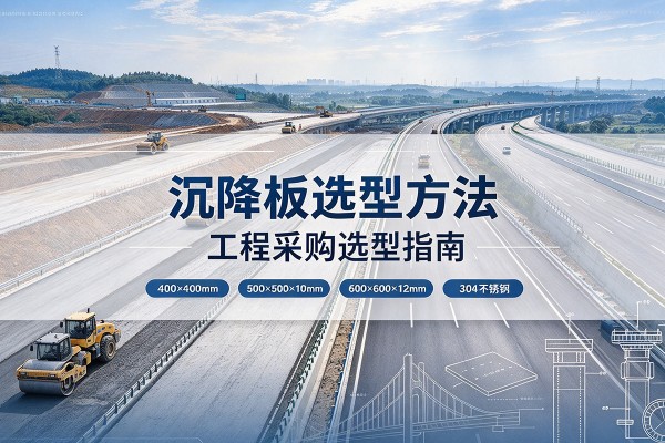 威海沉降板选择方法