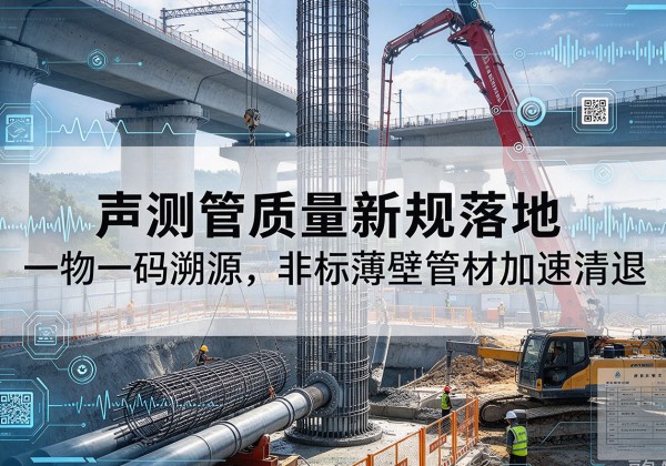 威海声测管质量新规落地，一物一码溯源，非标薄壁管材加速清退