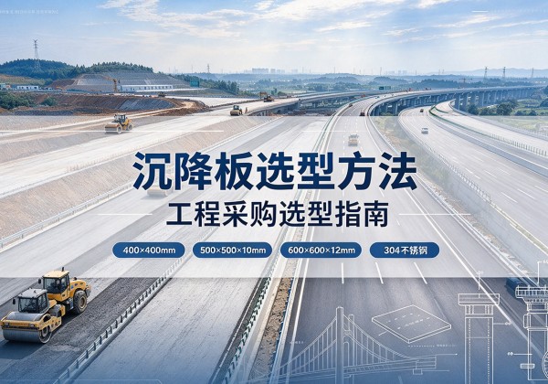 威海沉降板选择方法