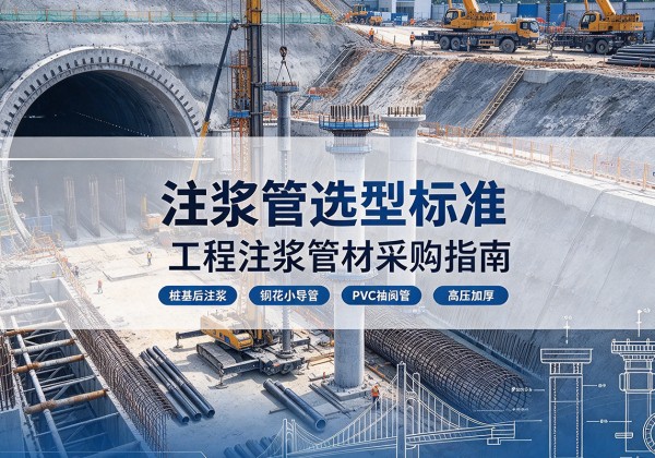 威海注浆管选型标准